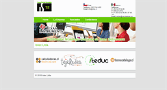 Desktop Screenshot of istec.cl