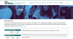 Desktop Screenshot of istec.org